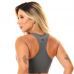Top Fitness Feminino, Detalhe Frente, Costas Transpassadas, Alexa!!