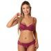 Conjunto Feminino Calcinha e Soutien, em Renda Bya